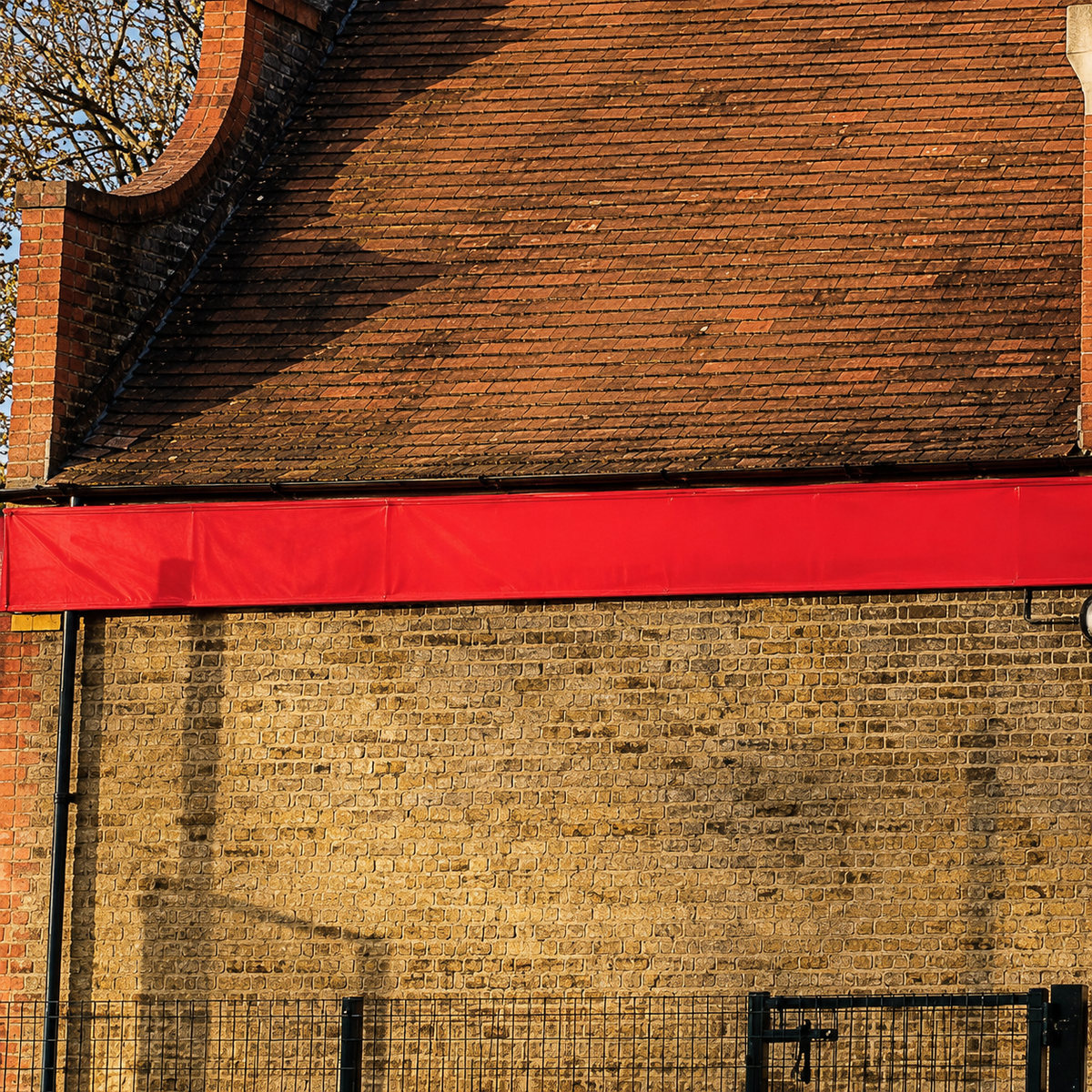 Red Building Ribbon - sold per metre – The Big Bow Company